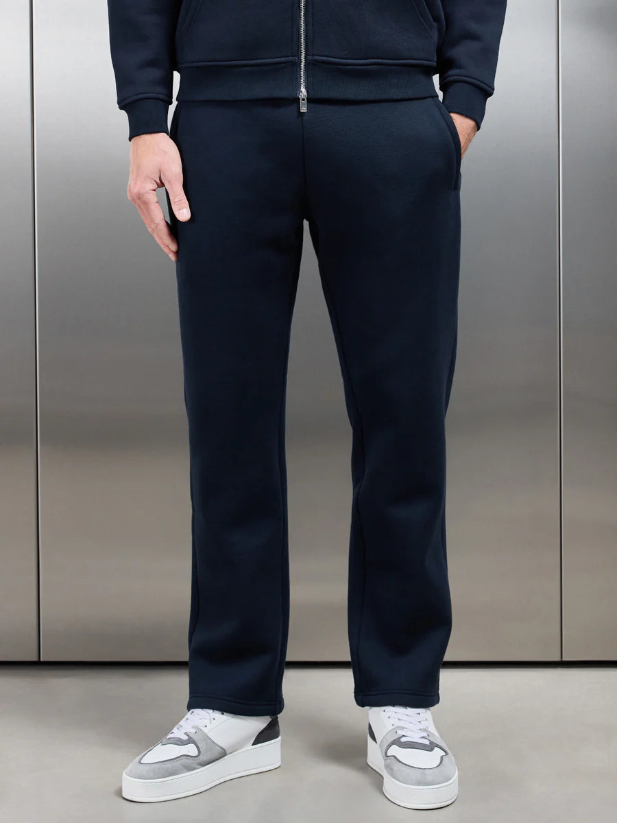 Heavyweight navy blue tracksuit