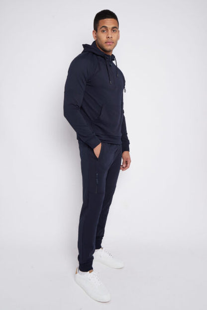 Navy blue tracksuit for men