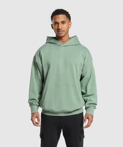 450 GSM French Terry Oversized Hoodie - Sage