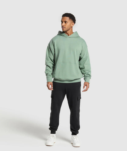 450 GSM French Terry Oversized Hoodie - Sage