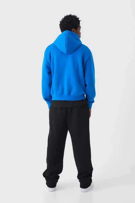 blue hoodie mens