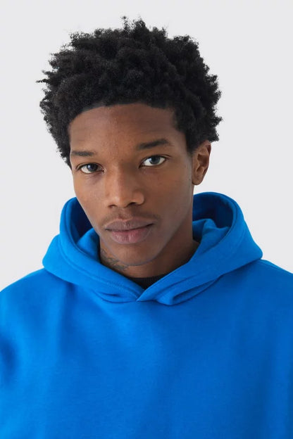 mens blue hoodie