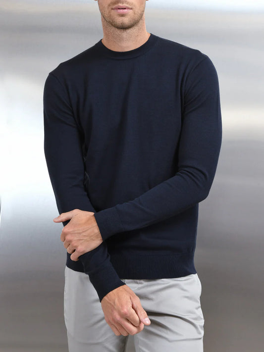 navy sweatshirt